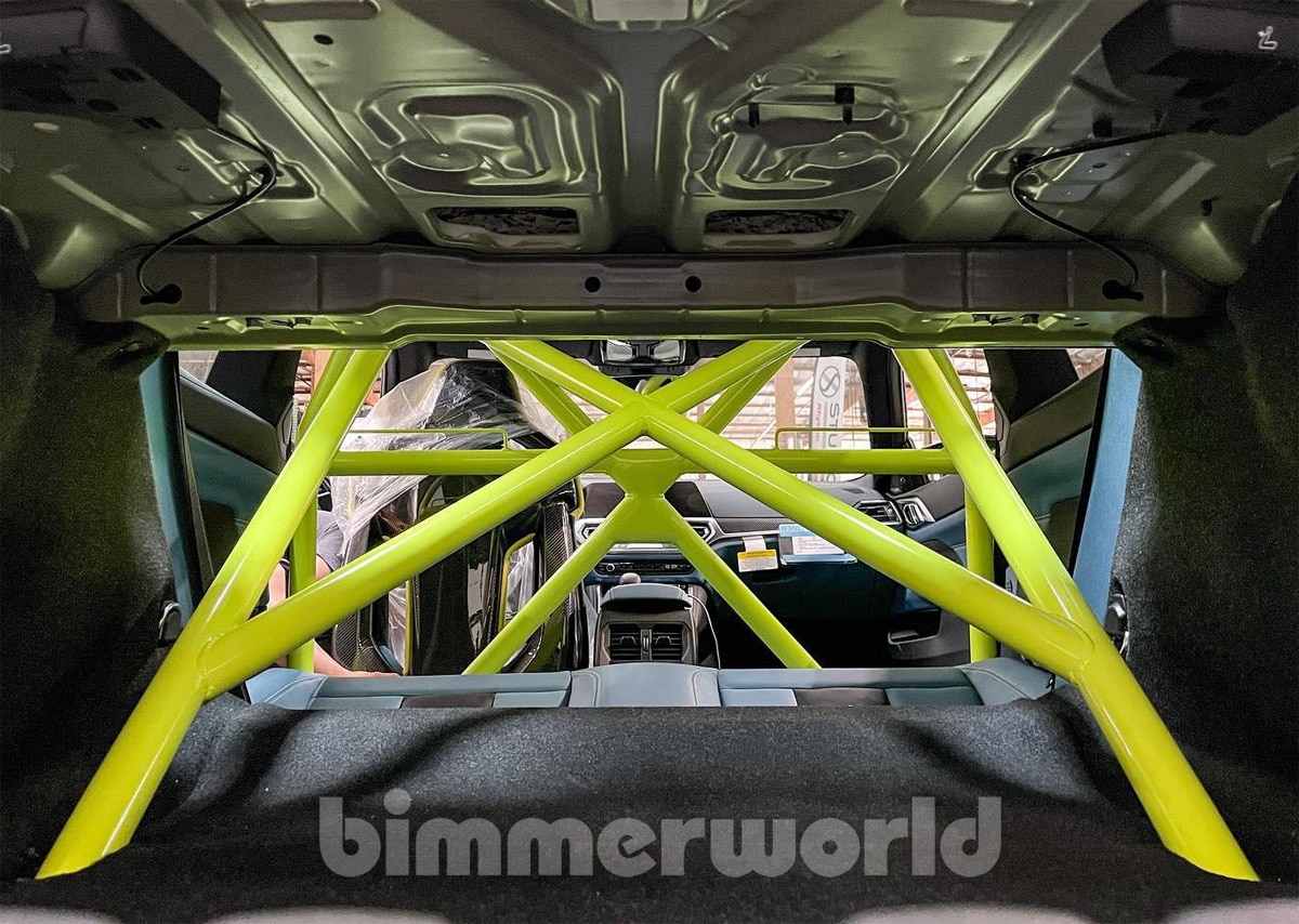 BMW G82 M4 Team Schirmer Half Cage Roll Bar