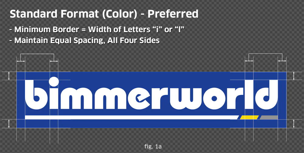 BimmerWorld Style Guide & Logos Standard Format