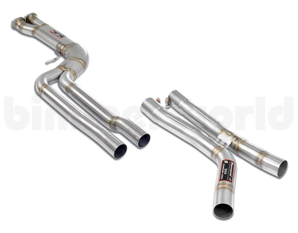 Supersprint Section 1 & 2 Straight Pipes for BMW F87 M2 Competition