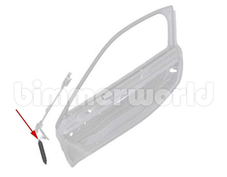 Genuine BMW Support Shock for Door I12 i8 Coupe & I15 i8 Spyder