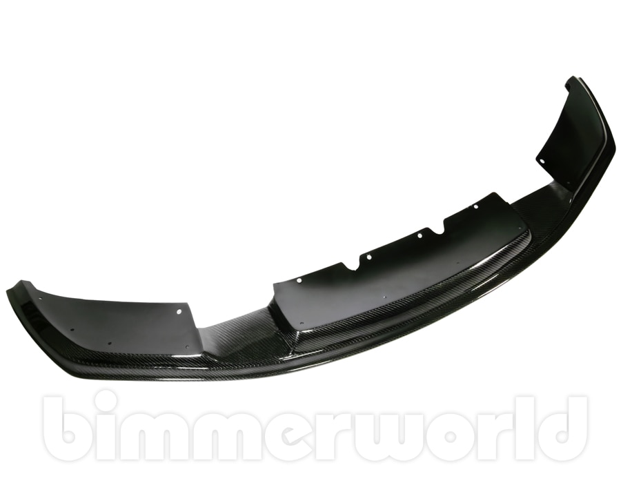Suvneer Carbon Fiber Lip Spoiler for M2 Style Front Bumper F30 F31 3Series