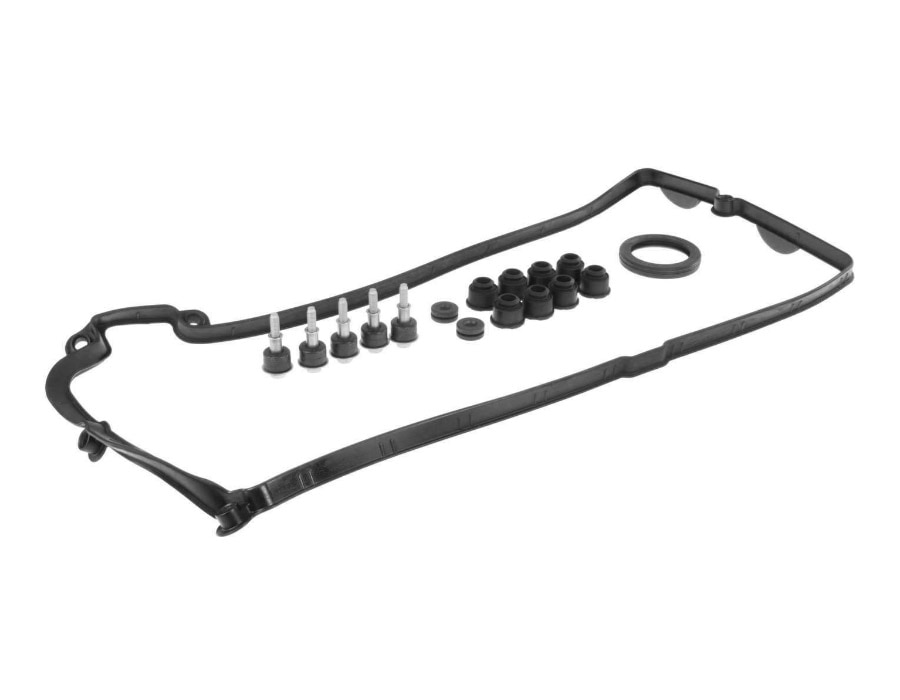 Valve Cover Gasket Kit, Bank 1, OEM Elring E60 545i/550i, E63 645ci