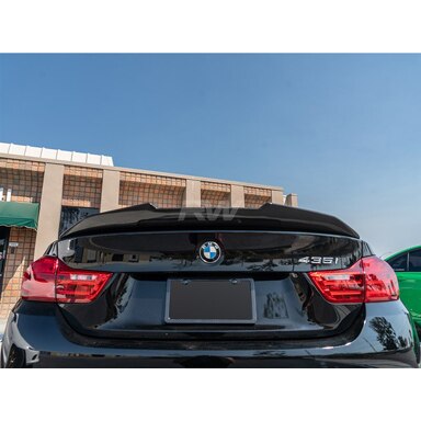 RW Carbon GTX Style Carbon Fiber Trunk Lip - BMW F32 Coupe