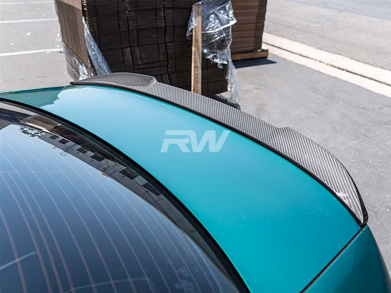 M4 Style Trunk Spoiler - 2020-2025 BMW 3 Series G20 & M3 G80 - 285 Motorsport