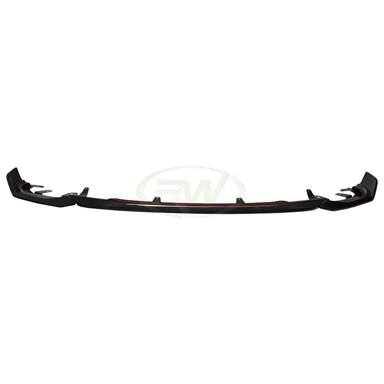 thumbnail interactive-video image 1 of Gloss Black Front Splitter Spoiler Lip For BMW 2 Series G42 G43 M Sport – UK 1 of 3